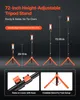 SucceBuy faretto da cantiere a LED con treppiede, luce da Anteprima dell’immagine prodotto 4