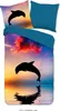 Good Morning Kinder Bettwäsche Delfin - 135x200 cm - 100% Produktbild-Vorschau 1