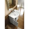 Aqualine ZERO Keramik-Waschtisch 55x43,5cm, weiß Produktbild-Vorschau 2