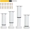 Jopassy 4X nábytkové nožičky 18-30cm rozťahovacie（biele） Náhľad obrázku produktu 1