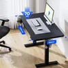 Bureau réglable en hauteur FLEXISPOT QE1, plateau monobloc, Voir les images du produit 3