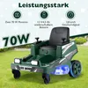 COSTWAY Auto elettrica per bambini, tagliaerba elettrico da Anteprima dell’immagine prodotto 4
