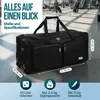 Monzana® Sac De Voyage à roulettes Noir - Sac de sport 85L Voir les images du produit 5