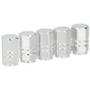 12x bouchons de valve 5 en aluminium anti-pollution voiture Voir les images du produit 2