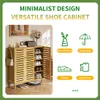 WISFOR Schuhschrank Schuhregal mit 5 Ablagen und 3 Türen, Produktbild-Vorschau 6