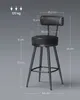 Kolekce VASAGLE EKHO - barová židle otočná o 360°, sada 2 Náhled obrázku produktu 9