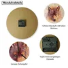 Wolf in Wasserfarbenoptik Wanduhr aus MDF Produktbild-Vorschau 4