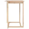 vidaXL Tavolo da bar 80x80x110 cm in legno di pino Anteprima dell’immagine prodotto 3