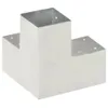 vidaXL Pfostenverbinder Y-Form Verzinktes Metall 91 x 91 mm Produktbild-Vorschau 2