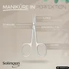 marQus Hautschere Edelstahl braun – gebogene Klinge, Produktbild-Vorschau 2