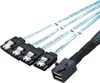 P56C Mini SAS SFF-8643 auf 4x SATA 7-Pin Splitter Kabel – Produktbild-Vorschau 1