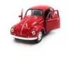 Onwomania Modellauto VW Käfer BeetleRot Auto Mst. 1:34-39 Produktbild-Vorschau 3