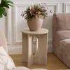 Beistelltisch anaya beige 40x40x50cm  - Atmosphera créateur Produktbild-Vorschau 5