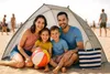 Großes Strandzelt Halbzelt 220x120x120cm + Abdeckung Produktbild-Vorschau 6
