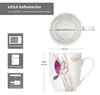 6er Set Viola Kaffeebecher 350ml Porzellan-Tassen 6 Produktbild-Vorschau 6