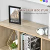 HOMCOM Bücherregal 3-stöckige Bücherregal Büroregal Produktbild-Vorschau 6