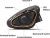Midland BTX1 Pro S Bluetooth Headset für Motorradhelme Náhľad obrázku produktu 7