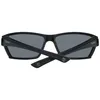 Timberland Rectangle Mens Plastic Wrap Matte Black Sunglass Produktbild-Vorschau 3