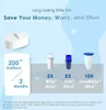 A marketing image comparing the filter life of the product to other brands. Anteprima dell’immagine prodotto