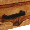 Biurko vidaXL z 2 szufladami, 110 x 50 x 77 cm, z litego Podgląd zdjęcia produktu 12