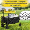Faziango Bollerwagen Faltbar, Für Camping Einkaufen, Produktbild-Vorschau 3