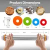 Rouleau à pâtisserie réglable en acier inoxydable de 55 cm, Voir les images du produit 10