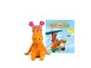 A toy dragon figure and a book cover are displayed against a white background. Produktbild-Vorschau