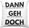 Trendation - Jobwechsel Deko-Kissen mit Füllung 40x40 Produktbild-Vorschau 1