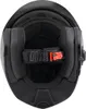 Kask jetowy Bluetooth Bogotto H586 BT, kolor: jasnoszary Podgląd zdjęcia produktu 4