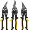 FIELDMANN FDNP 3301 3 dielny set nožníc na plech, 3 typy Náhľad obrázku produktu 1