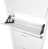 vidaXL Scarpiera con 5 porta scarpe in legno bianco Anteprima dell’immagine prodotto 10