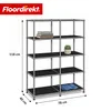 Floordirekt Concept Epure MK-015 Metallregal, B78×T40×H118 Produktbild-Vorschau 2