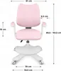 Mark Adler Junior 4.6 Pink| Krzesło do biurka dla dzieci Podgląd zdjęcia produktu 7