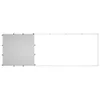 The Living Store Hundezwinger Silbern 330x110x110 cm Stahl Produktbild-Vorschau 4