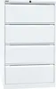 Bisley Hängeregistratur Schrank - 4 Schübe - Farbe: Produktbild-Vorschau 1