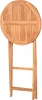 deVries Teakholz Stehtisch Woodie Ø 80 cm - rund Produktbild-Vorschau 3