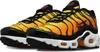A pair of Nike Air Max Plus TN sneakers with a sunset orange and yellow gradient. Produktbild-Vorschau
