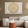 OneMillionCanvasses® - Obraz na plátně - Mandala - Květiny Náhled obrázku produktu 5