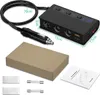 Kfz-Ladeadapter mit 3-in-1-Schalter, 4 USB-Anschlüssen, Produktbild-Vorschau 5