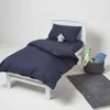 HOMESCAPES Spannbettlaken Kinderbett, dunkelblau, 100% Produktbild-Vorschau 4