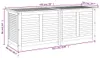 vidaXL Zahradní box s větracími otvory 150x50x56 cm z Náhled obrázku produktu 7