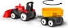 ECO MultiGO Červený traktor Zetor s radlicí, vlek, Igráček Náhled obrázku produktu 8