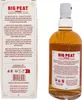 A bottle of Big Peat Winter Edition Madeira Wine Cask whisky and its accompanying box, presented side-by-side. Produktbild-Vorschau