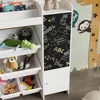 INONEFT Kinderregal Bücherregal aus Holz, Spielzeugschrank Produktbild-Vorschau 5
