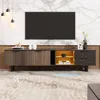 TV-Schrank, TV Board, verstellbarer LED-Beleuchtung, zwei Produktbild-Vorschau 2