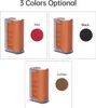 A collage showing three color options for a handheld food printer ink cartridge: red, black, and coffee. Podgląd zdjęcia produktu