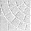 MARBET DESIGN 3D Wandpaneele Styropor Paneele weiß 50x50cm Produktbild-Vorschau 2