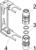 JS Wasserzähler-Bügel 3/4 Zoll, Steigstrang - für Produktbild-Vorschau 8
