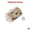 EUROtops Knobelzylinder aus Holz – Denkspiel mit 20 Kugeln, Produktbild-Vorschau 3