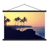 MuchoWow® Textilposter Meer - Palme - Abend - Landschaft Produktbild-Vorschau 1